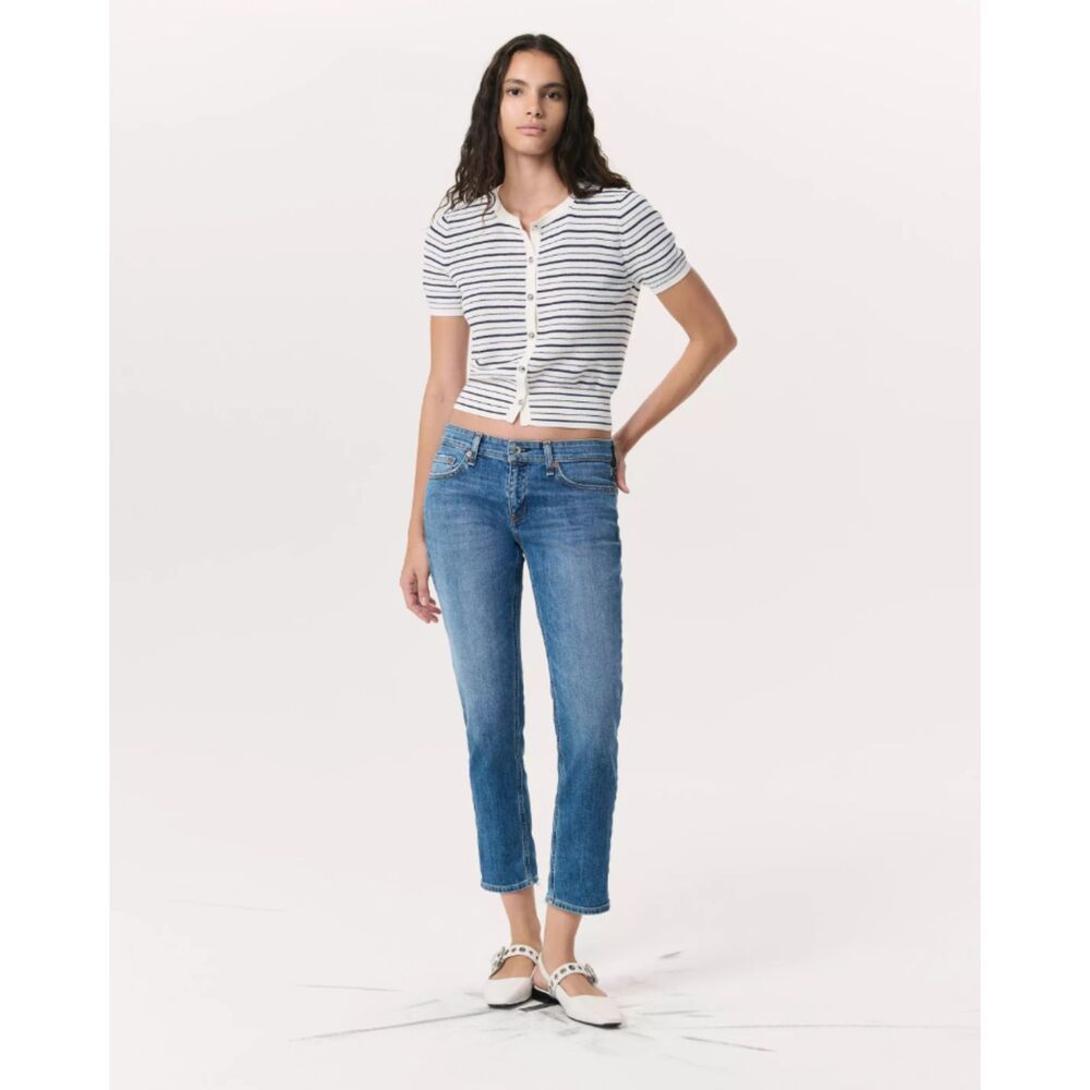 rag & bone Womens 27 Dre Low-Rise Slim Boyfriend Jeans EUC